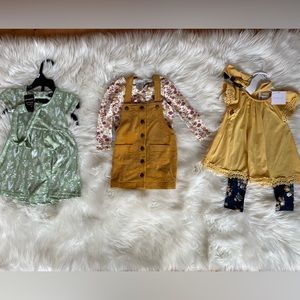 12 month girls fall lot bundle